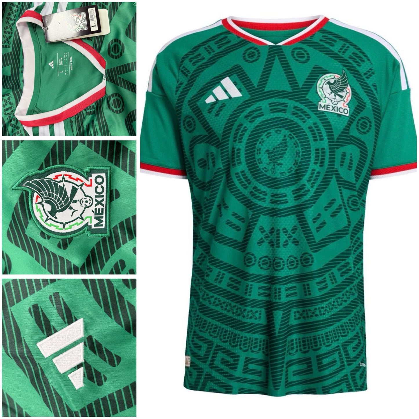PLAYERA SELECCION MEXICANA 2026 1.1 PACK 10PZAS